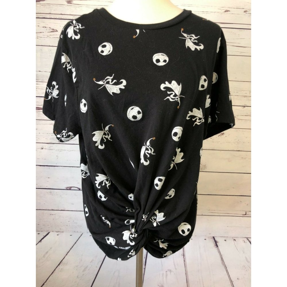 Nightmare Before Christmas Disney tee shirt t-shirt size 1 XS Extra‎ Small Top